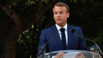 الرئيس الفرنسي ماكرون