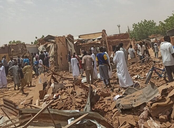 إصابات عدّة في صفوف المدنيين بقصف للجيش السوداني على "سنجة"