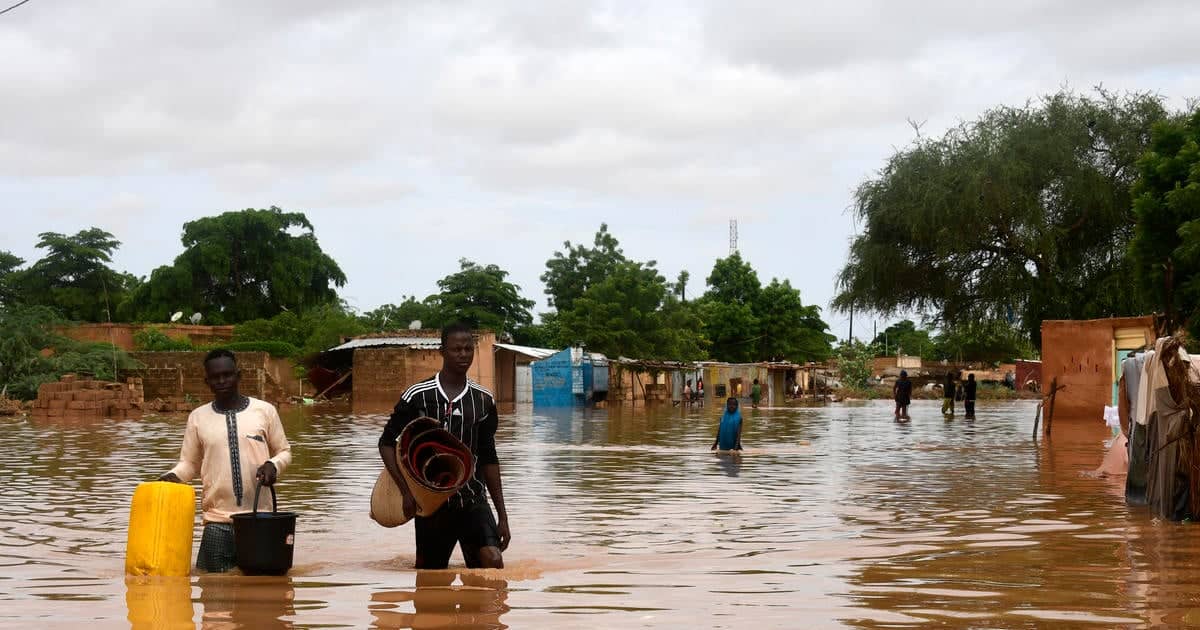 فيضانات غزيرة تدمر عشرات المنازل جنوب شرق السودان